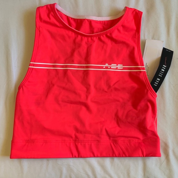NEW! Carbon38 Adam Selman Sport Racer Crop Top - Picture 3 of 7